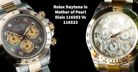 rolex daytona 2004 movement|rolex 116503 vs 116523.